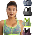 Lot de 4 Brassières de Sport Zippées à Maintien Fort - LSDLBoutique