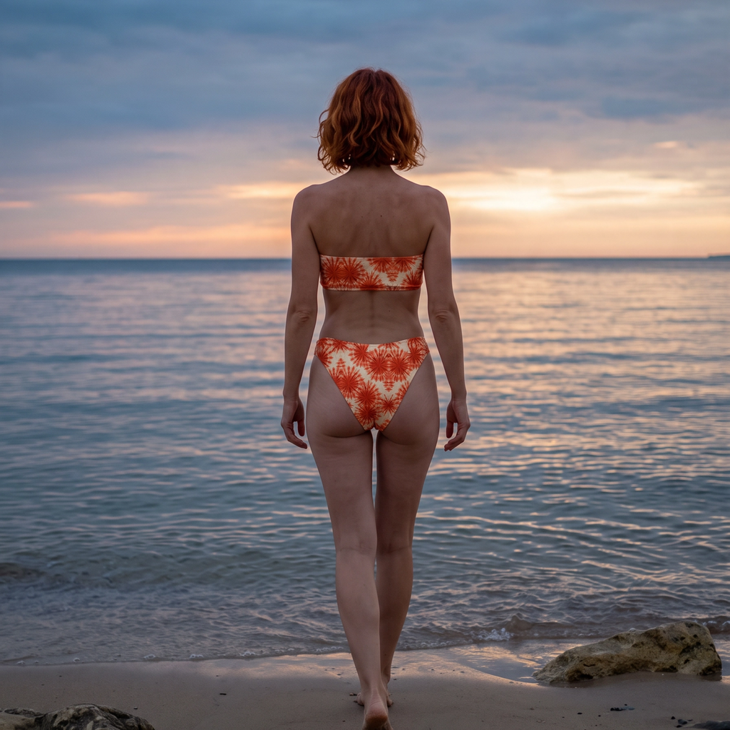 Recycled Bandeau Swimsuit UPF 50+ – Maud