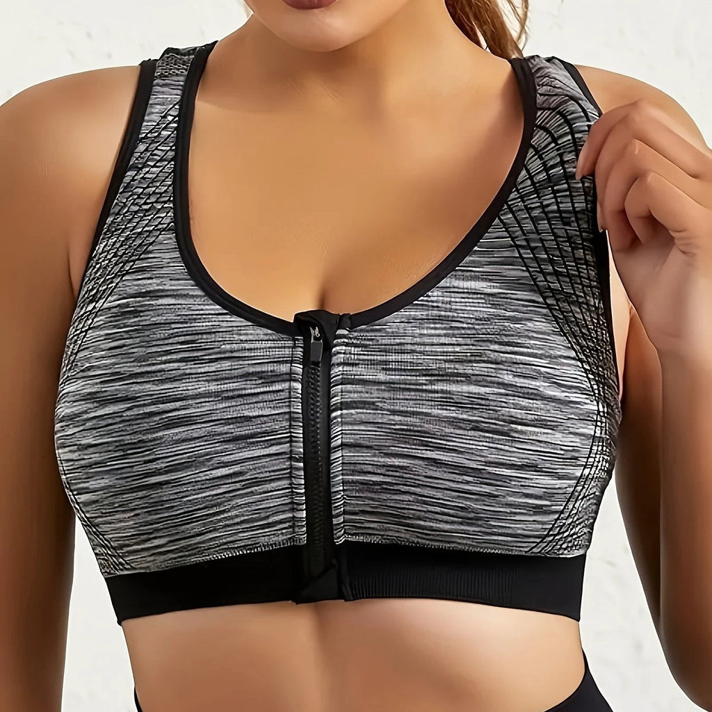 Lot de 4 Brassières de Sport Zippées à Maintien Fort - LSDLBoutique