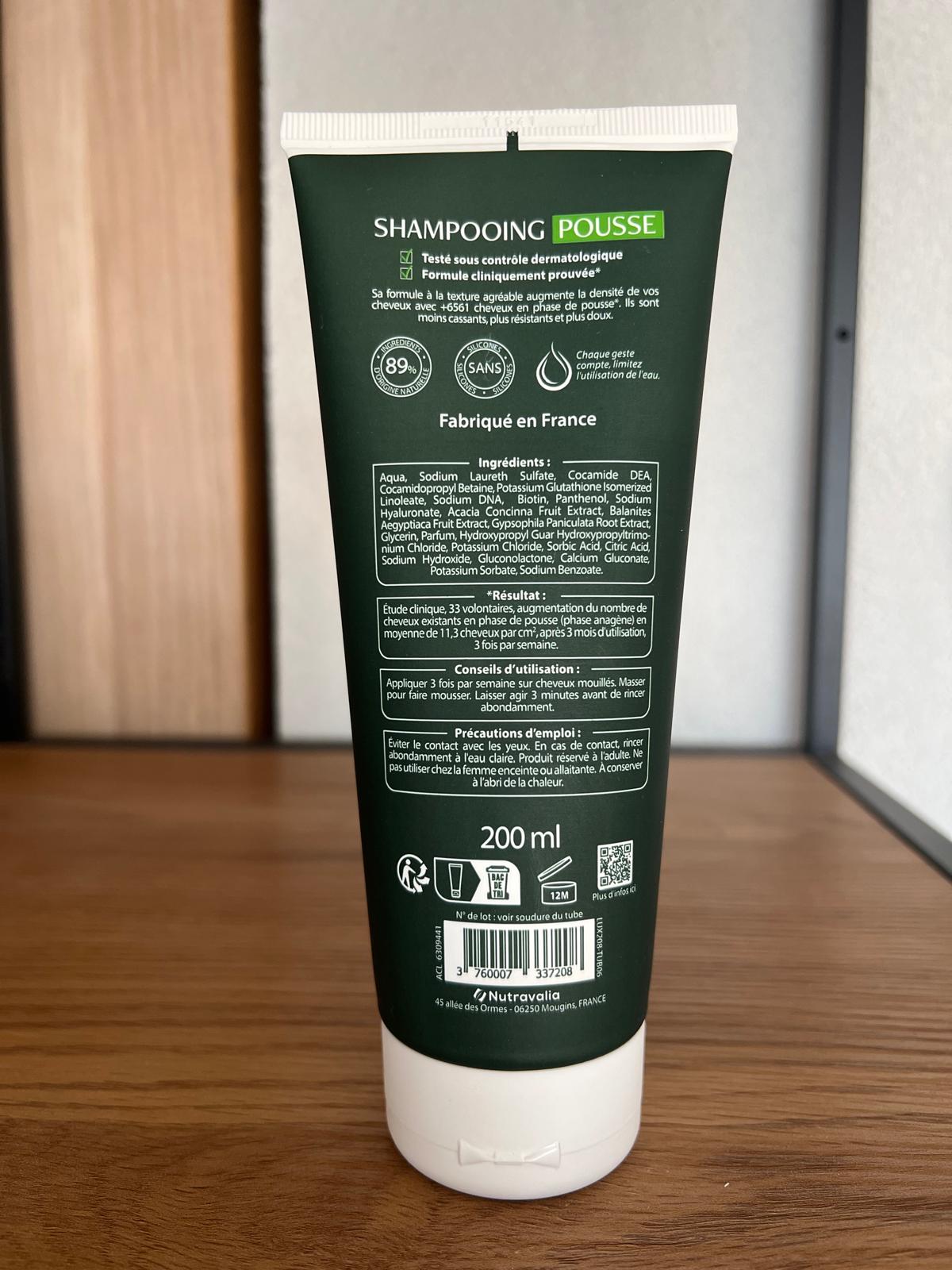Growth and Density Shampoo – Luxéol Growth Shampoo – 200 ml