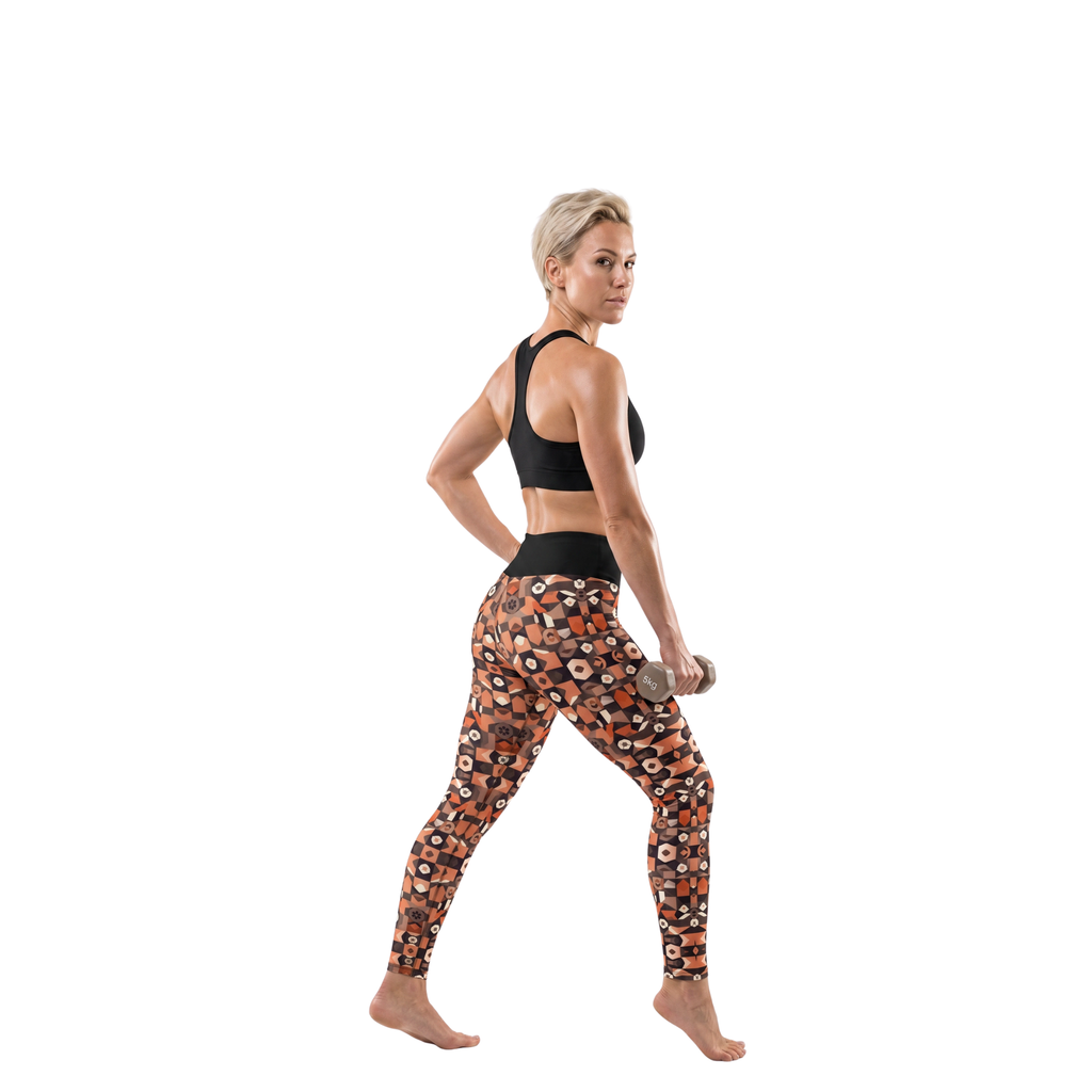 Legging de Yoga taille haute extensible – Alba