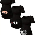 T Shirts Grossesse Lot De 3 Maille Stretch Alphabets - LSDLBoutique