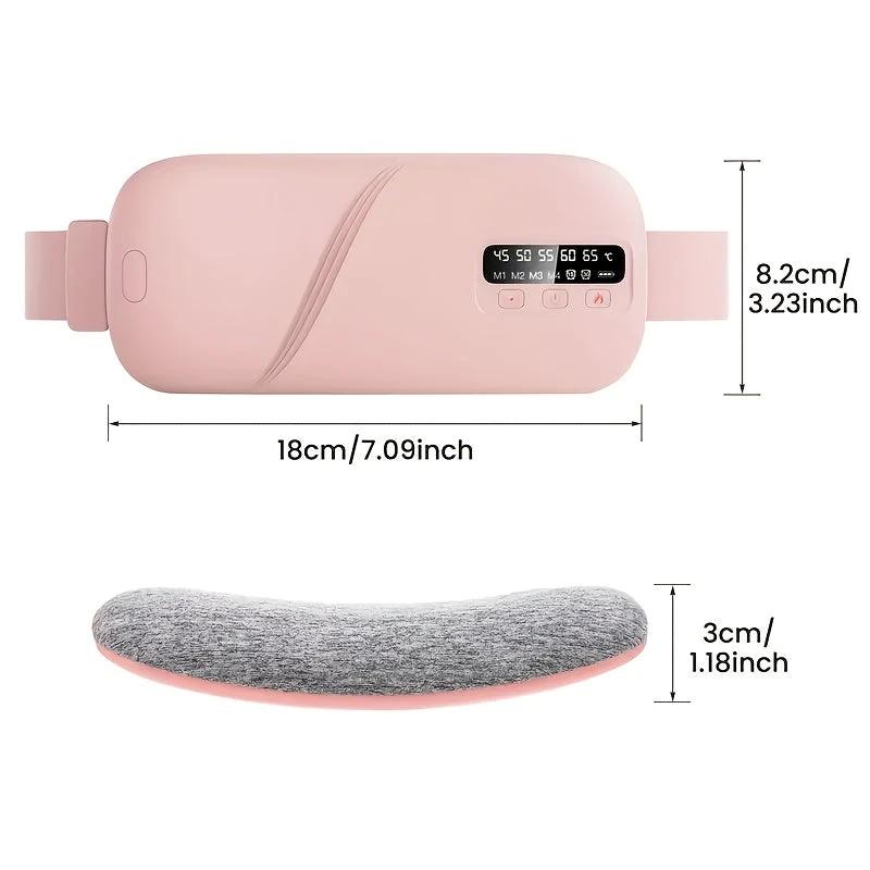 Masseur abdominal chauffant USB – 5 niveaux - LSDLBoutique