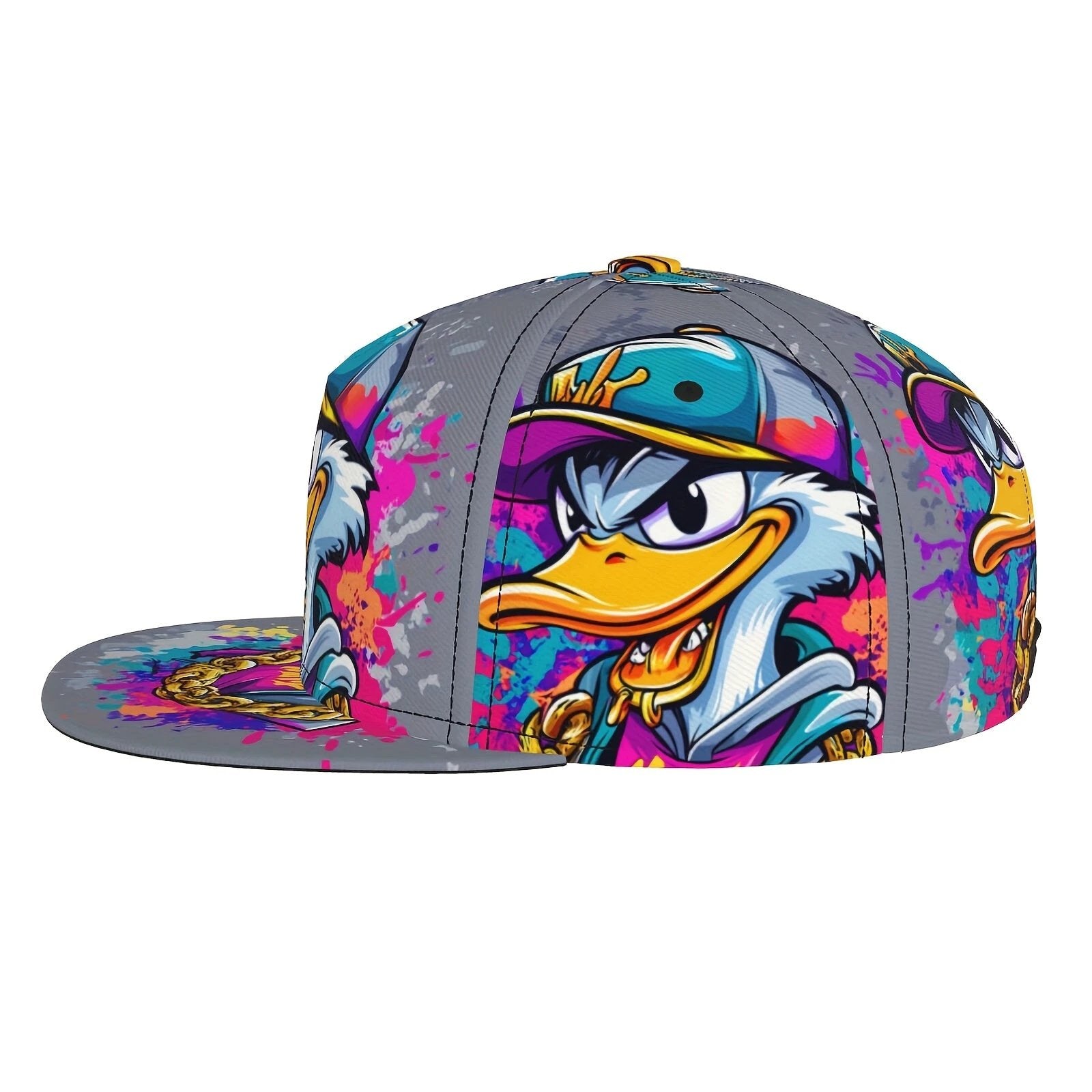 Casquette Snapback – Graffiti Cartoon Duck - LSDLBoutique