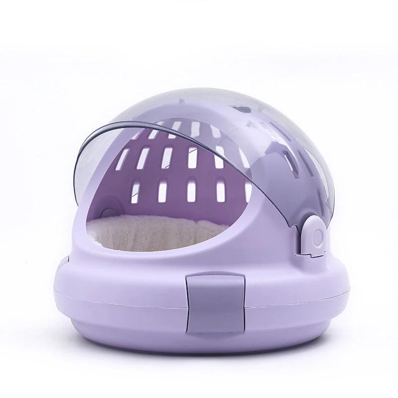 Panier de transport aéré pour animaux – Léger avec dôme transparent - LSDLBoutique