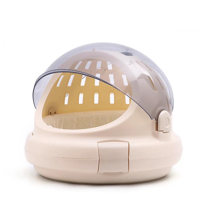 Panier de transport aéré pour animaux – Léger avec dôme transparent - LSDLBoutique