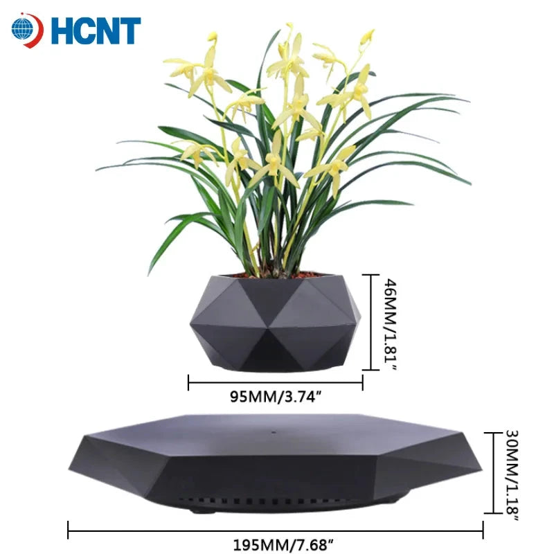 Pot de plante lévitant magnétique – Rotatif - LSDLBoutique