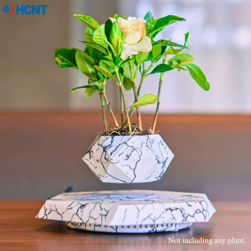 Pot de plante lévitant magnétique – Rotatif - LSDLBoutique