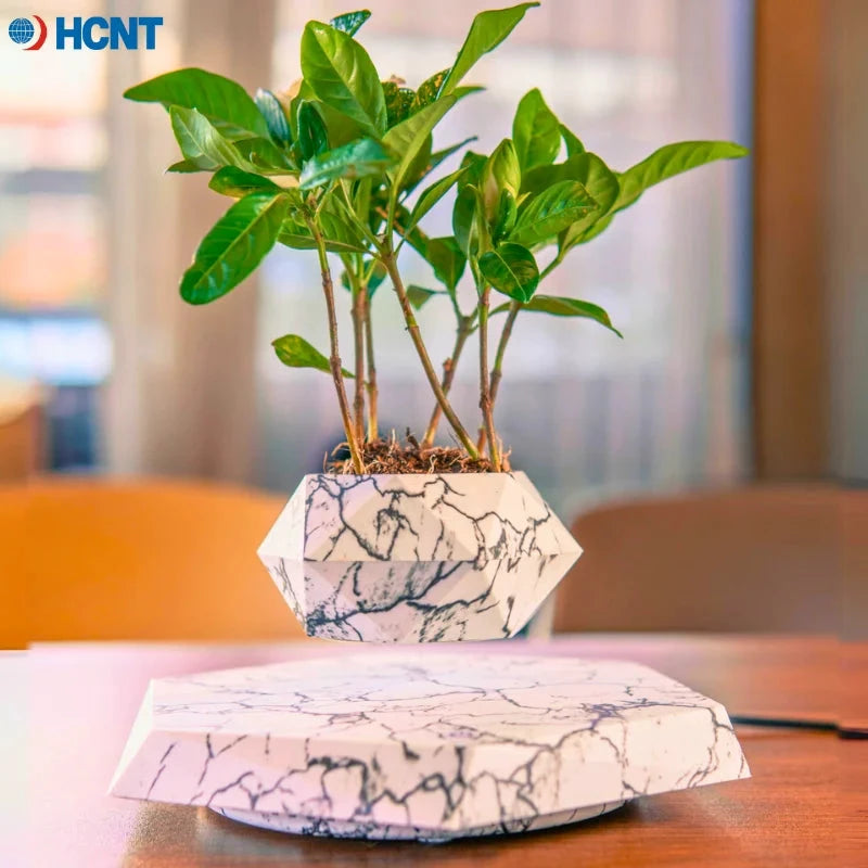 Pot de plante lévitant magnétique – Rotatif - LSDLBoutique
