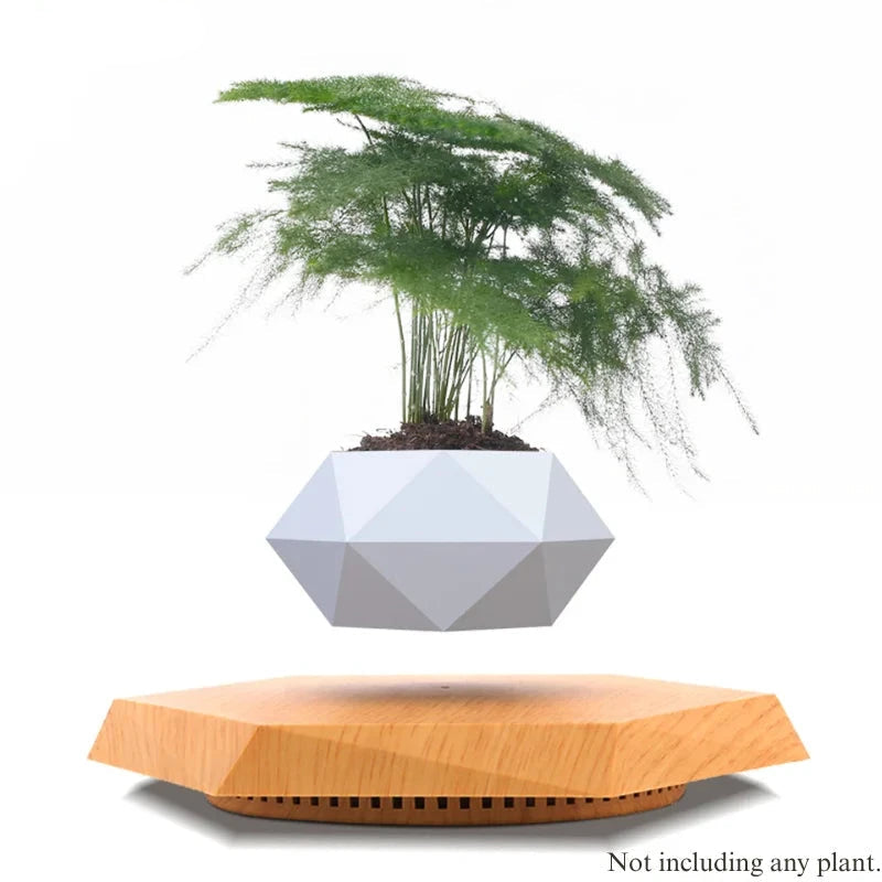 Pot de plante lévitant magnétique – Rotatif - LSDLBoutique