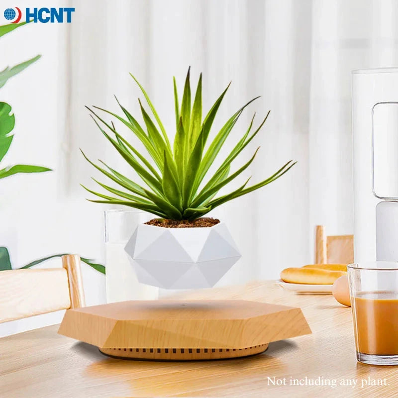 Pot de plante lévitant magnétique – Rotatif - LSDLBoutique