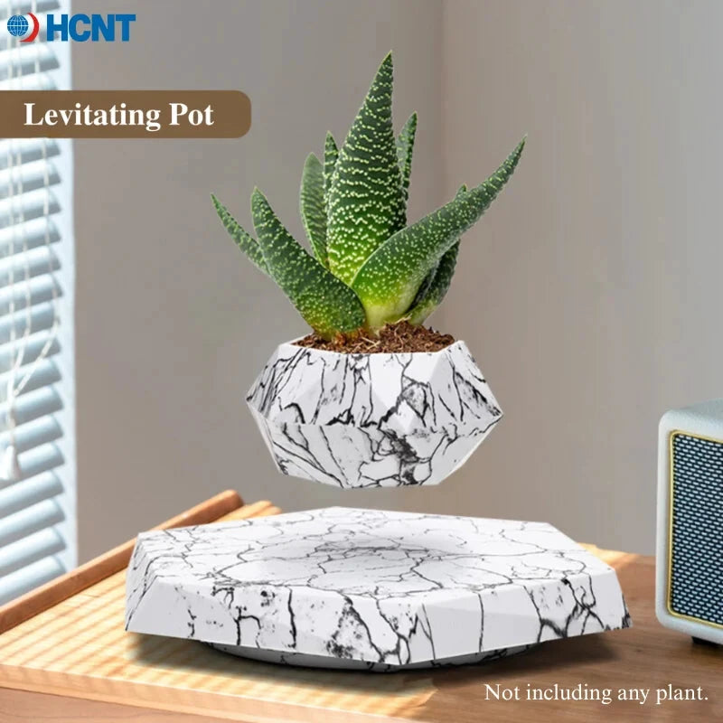Pot de plante lévitant magnétique – Rotatif - LSDLBoutique