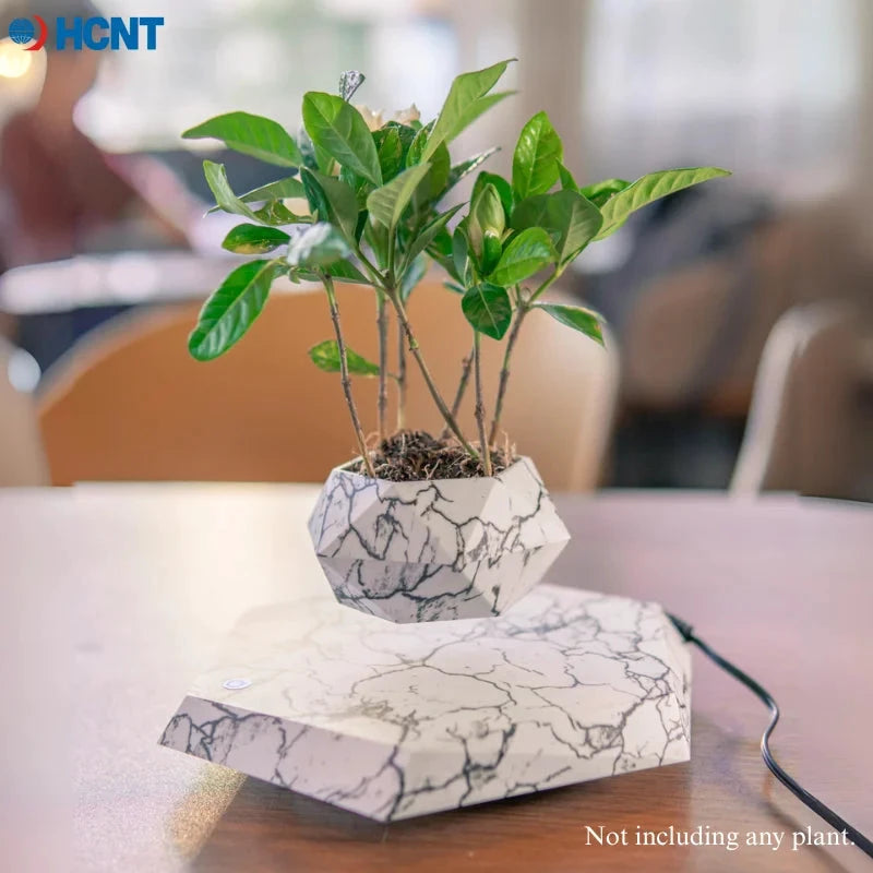 Pot de plante lévitant magnétique – Rotatif - LSDLBoutique