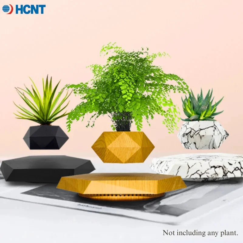 Pot de plante lévitant magnétique – Rotatif - LSDLBoutique