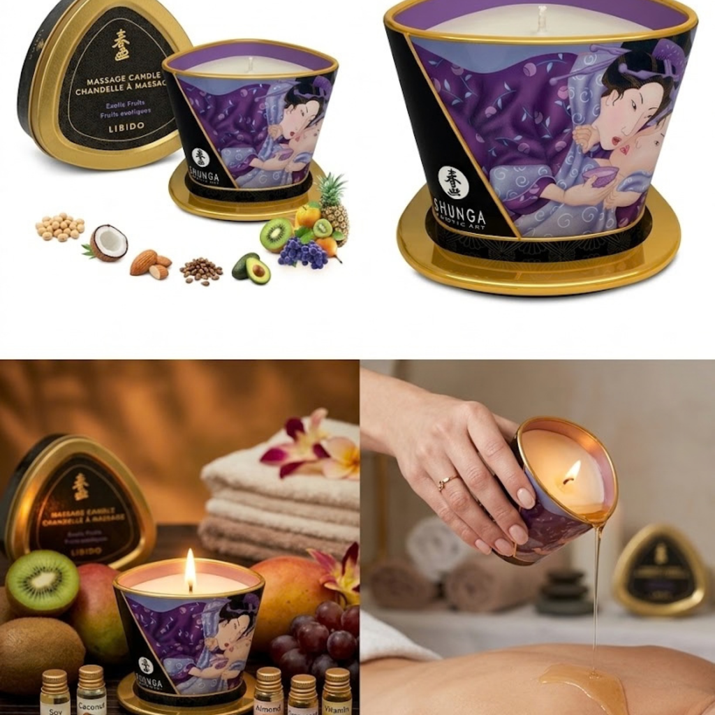 Chandelle de massage Libido fruits exotiques – Shunga