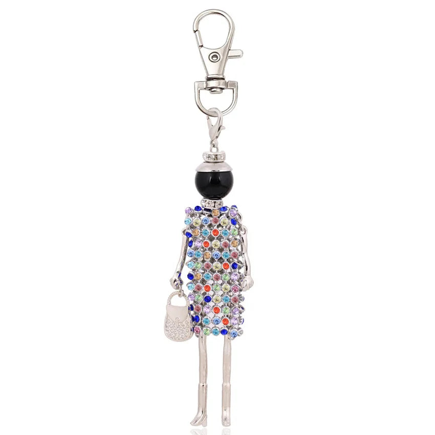 statement fashion women key chain new design keychain holder pendant charms jewelry key ring… – vue 7 | Les Secrets de Léa