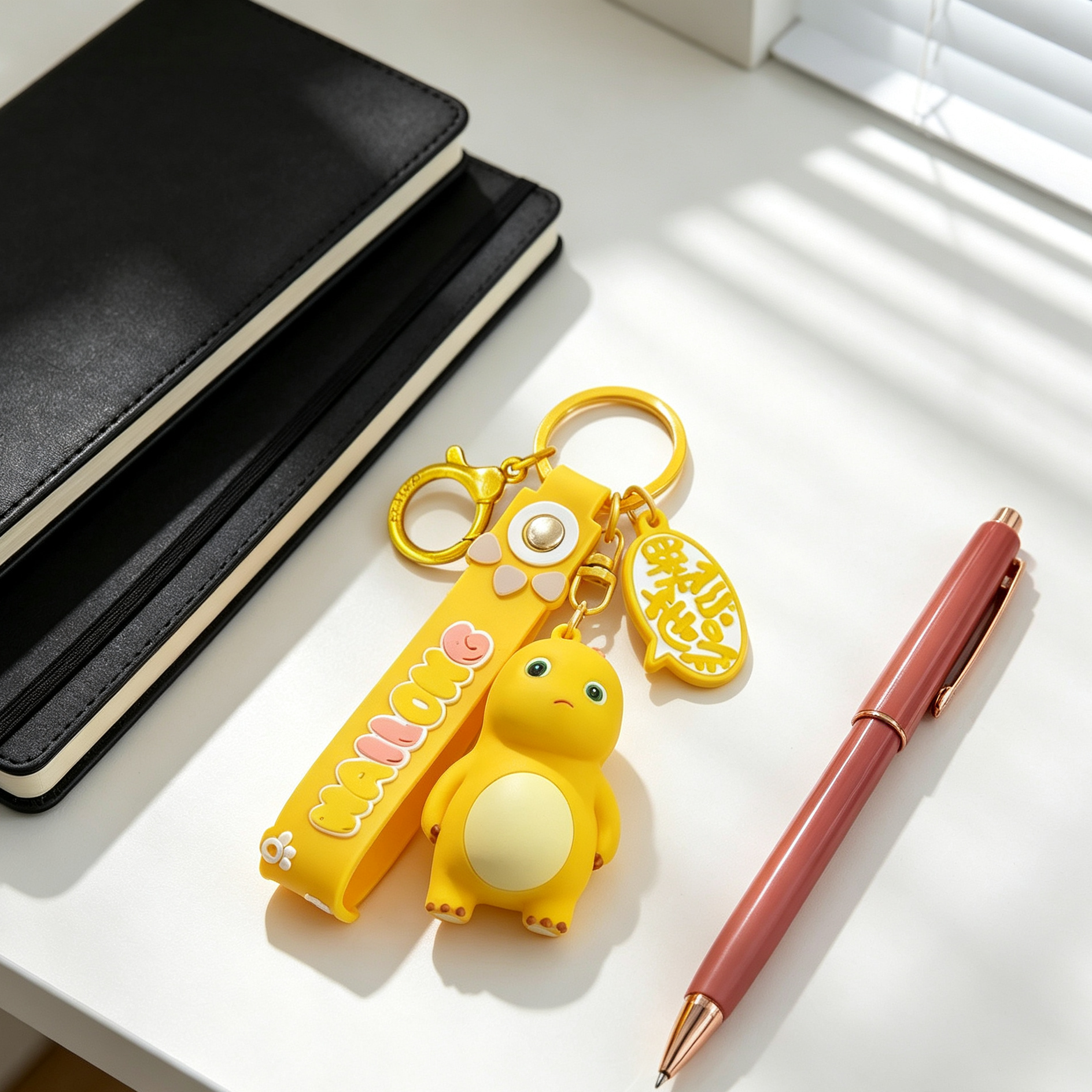 Porte-clés Nailong kawaii dragon lait - pendentif sac