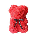 Ourson en Roses Éternelles Rouges - LSDLBoutique