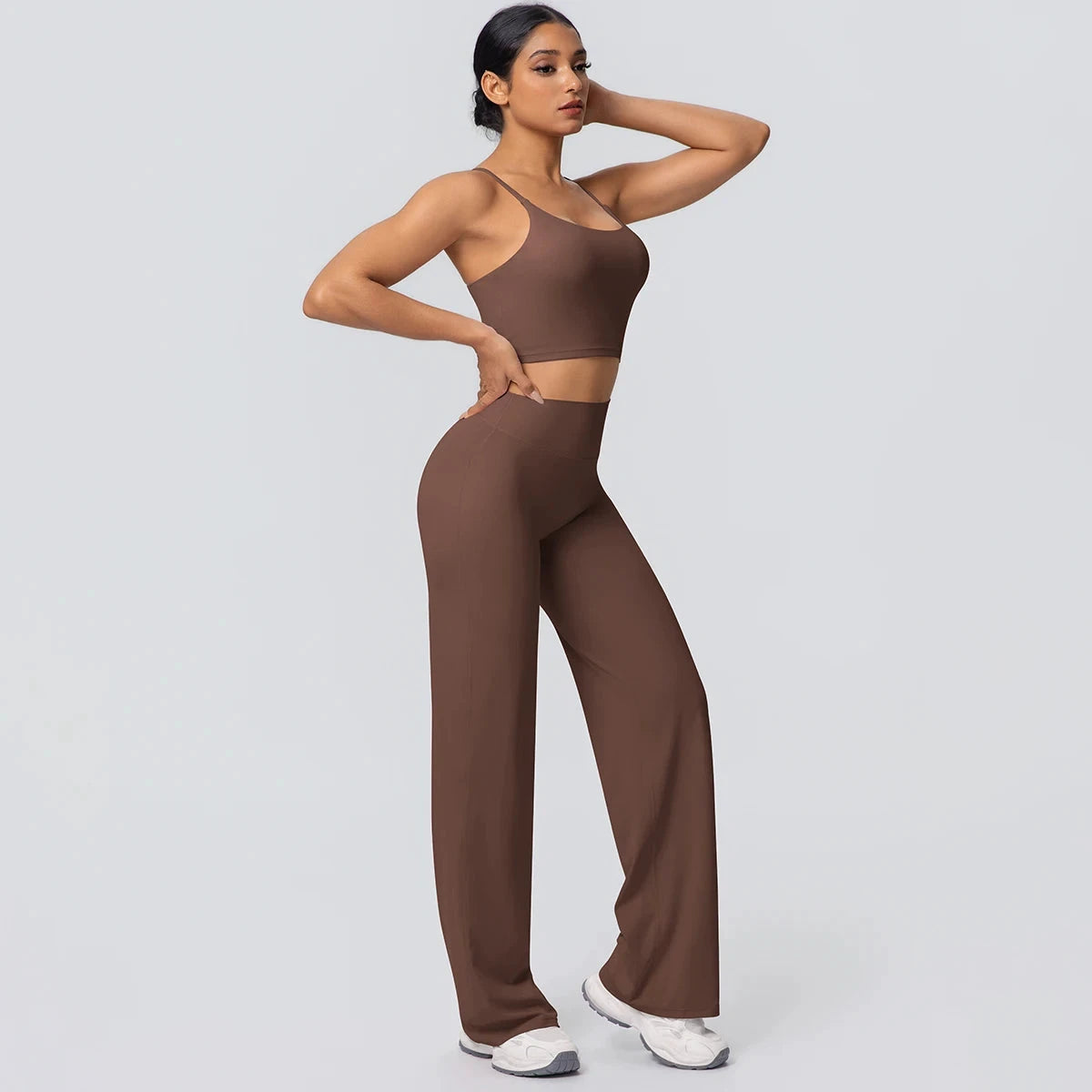 Ensemble Sport Femme – Dos Nu et Pantalon Taille Haute - LSDLBoutique