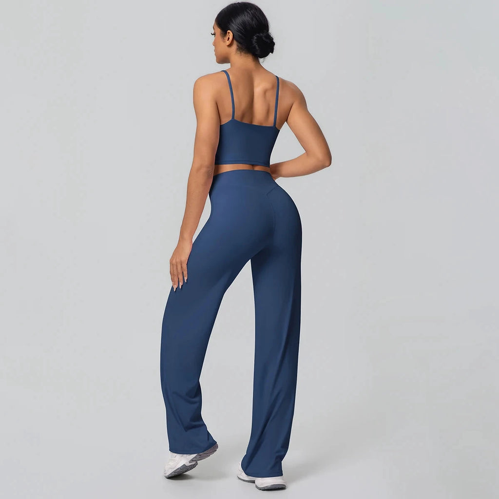 Ensemble Sport Femme – Dos Nu et Pantalon Taille Haute - LSDLBoutique