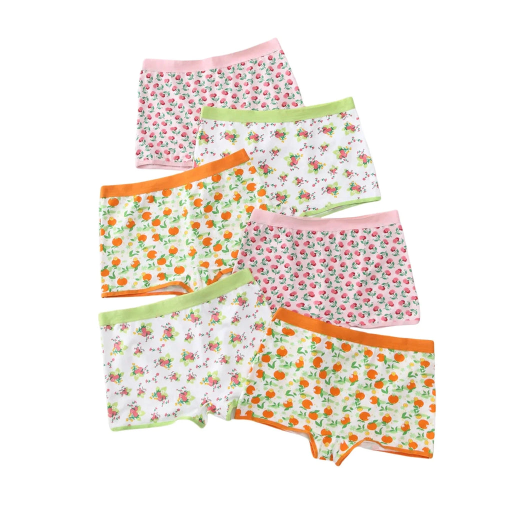 Les Secrets de Léa – Boxers coton imprimé fruits (lot de 6) – Kaori - LSDLBoutique