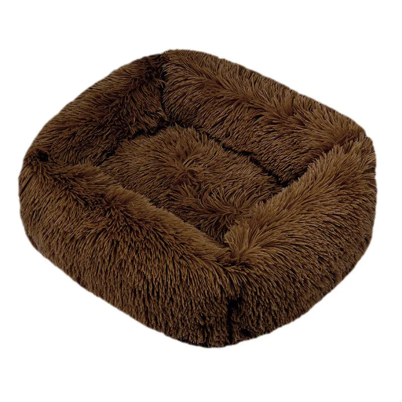 Lit pour chien carré – Peluche lavable - LSDLBoutique