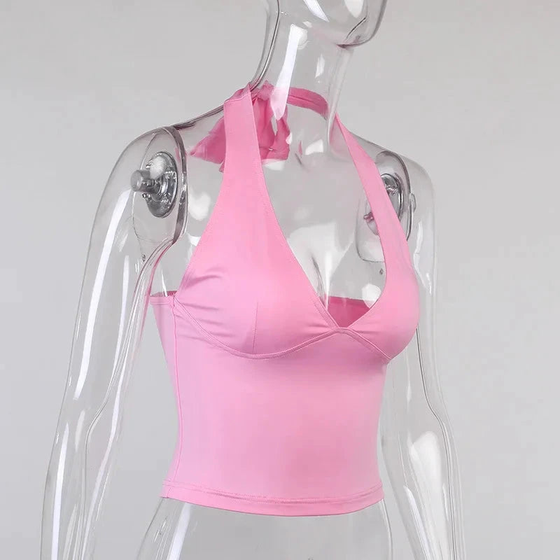 Haut court dos nu femme – Été - LSDLBoutique