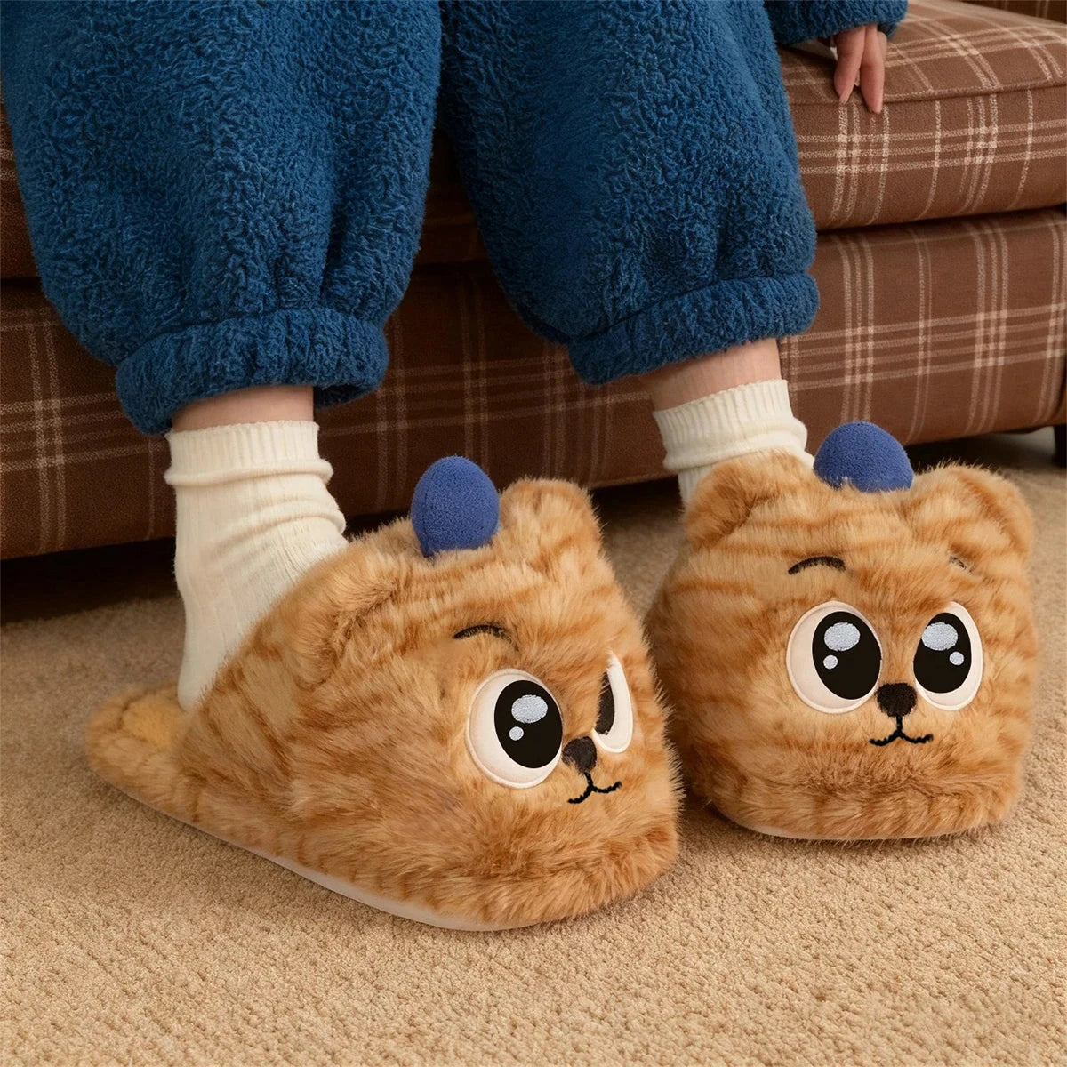 Pantoufles Unisex en Coton – Hiver Intérieur - LSDLBoutique