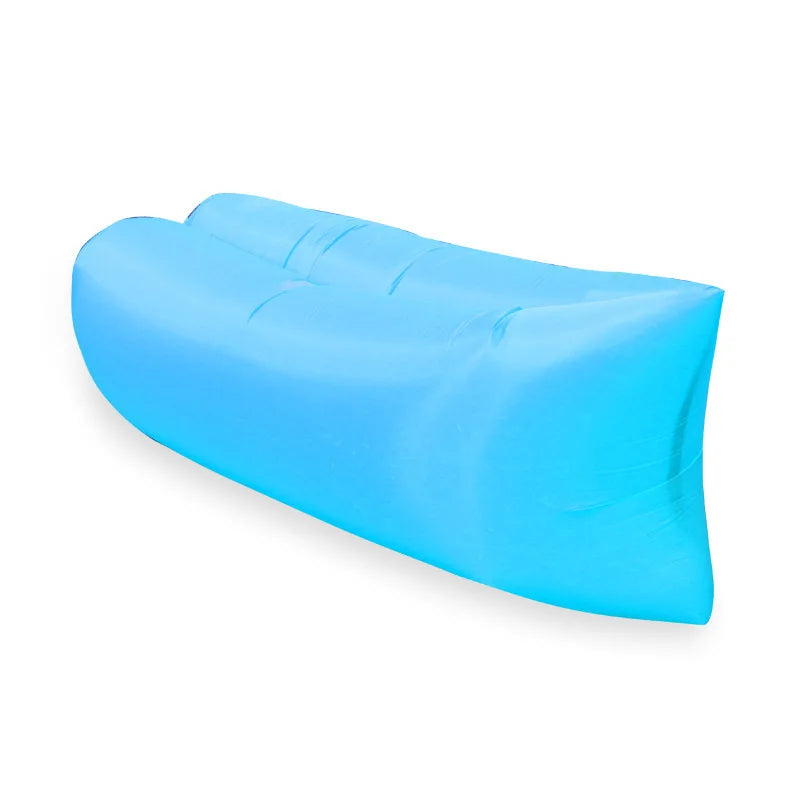 Inflatable air sofa for beach and camping – with carry bag