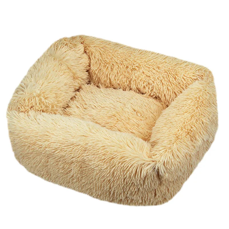 Lit pour chien carré – Peluche lavable - LSDLBoutique