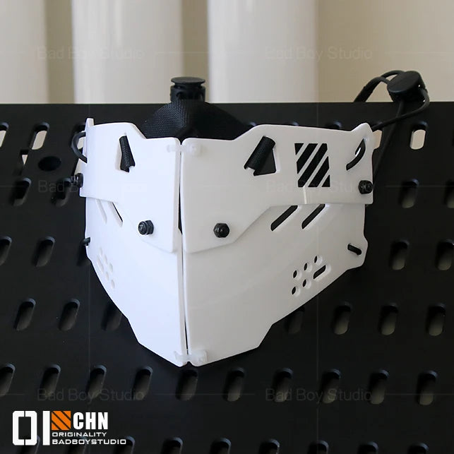 Cyberpunk Game Cosplay Mask Accessories Women Sci-fi Mechanical Mechs Mask Hand Armor Cosplay Props Halloween
