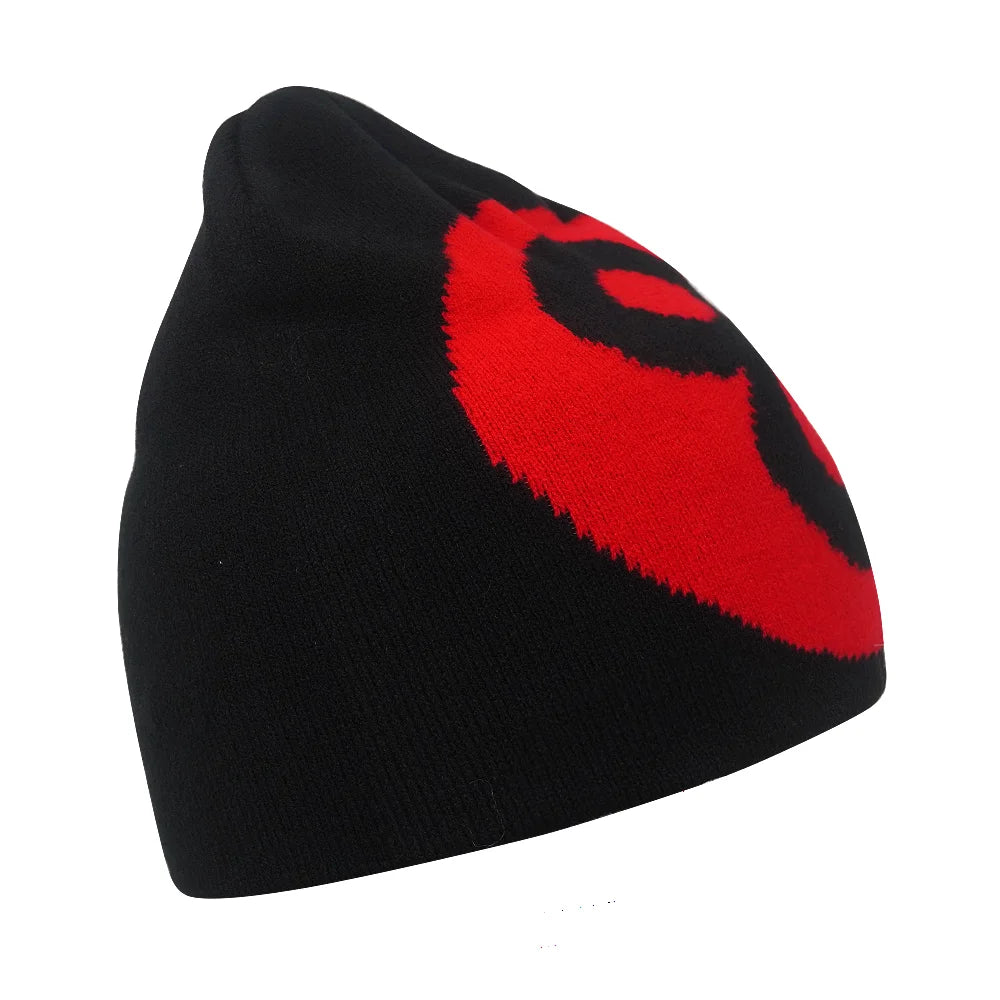 Bonnet jacquard Y2K – 100 motifs, taille unique