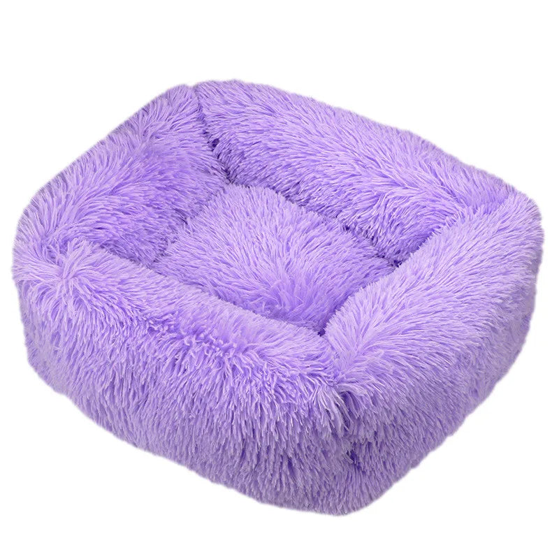 Lit pour chien carré – Peluche lavable - LSDLBoutique