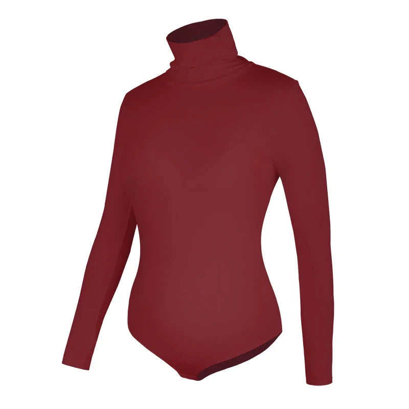 Les Secrets de Léa – Bodysuit thermique col roulé en viscose et spandex – Whitney - LSDLBoutique