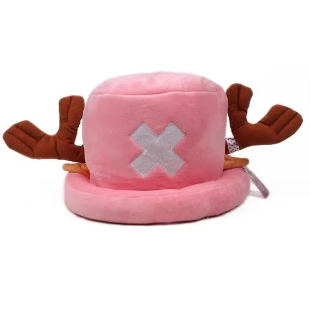 Tony Tony Chopper & Trafalgar Plush Beanie – Unisex Cosplay Cap – Anime Hat