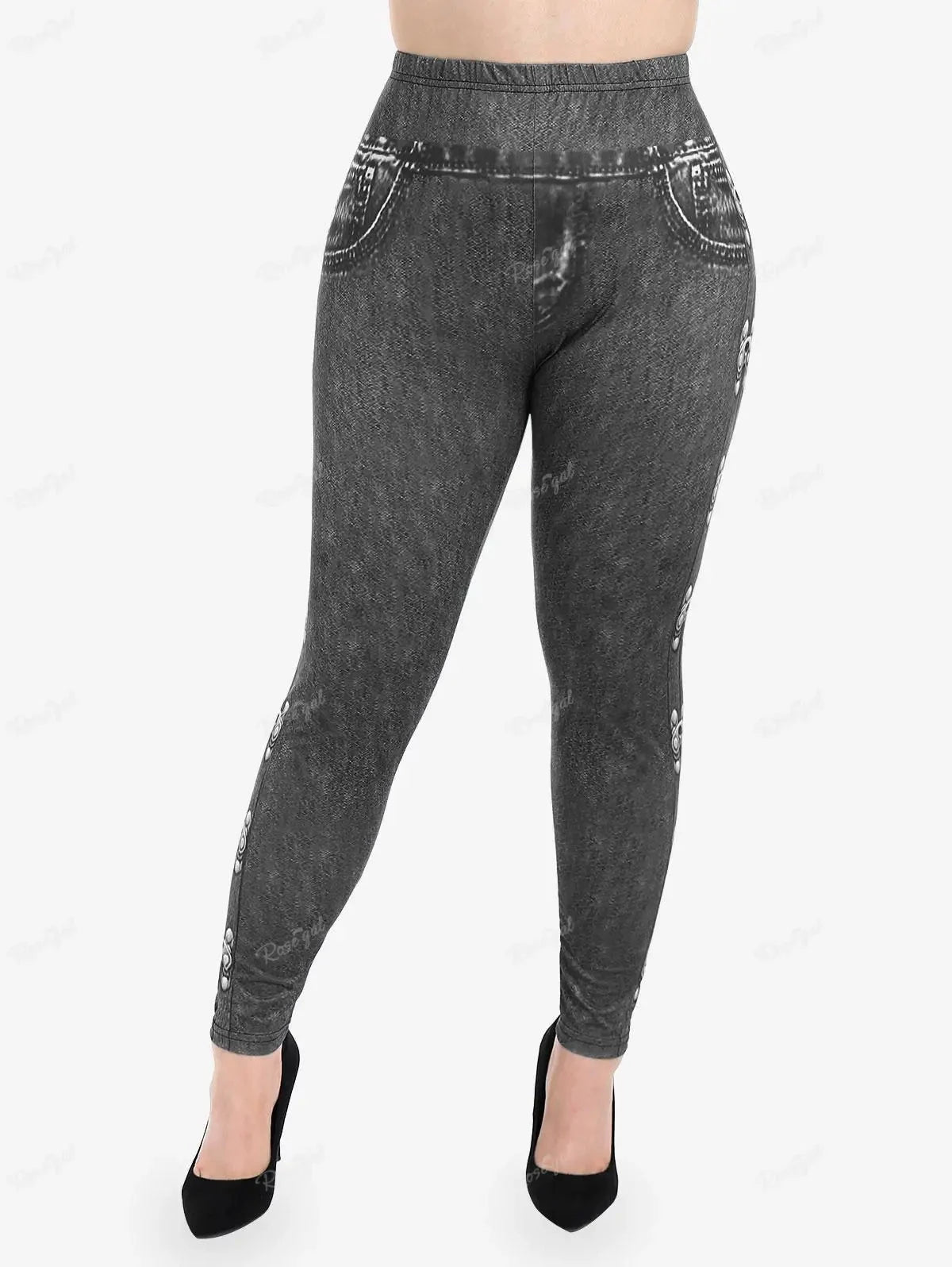 Legging gothique grande taille - LSDLBoutique