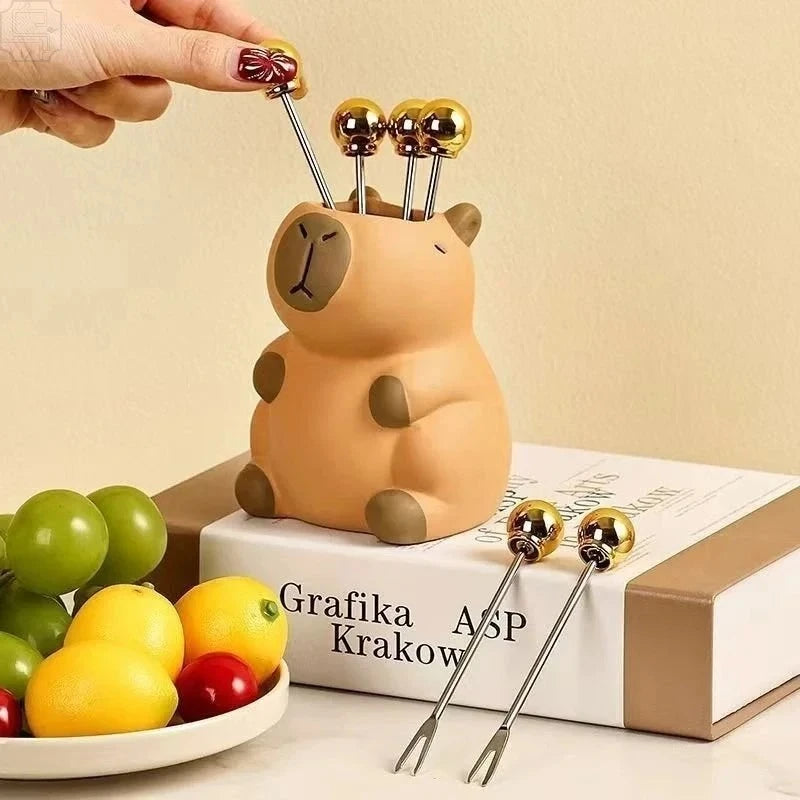 Capybara Stiftehalter — Multifunktionaler Schreibtisch-Organizer