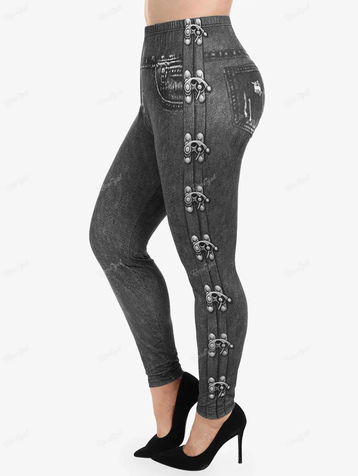 Legging gothique grande taille - LSDLBoutique