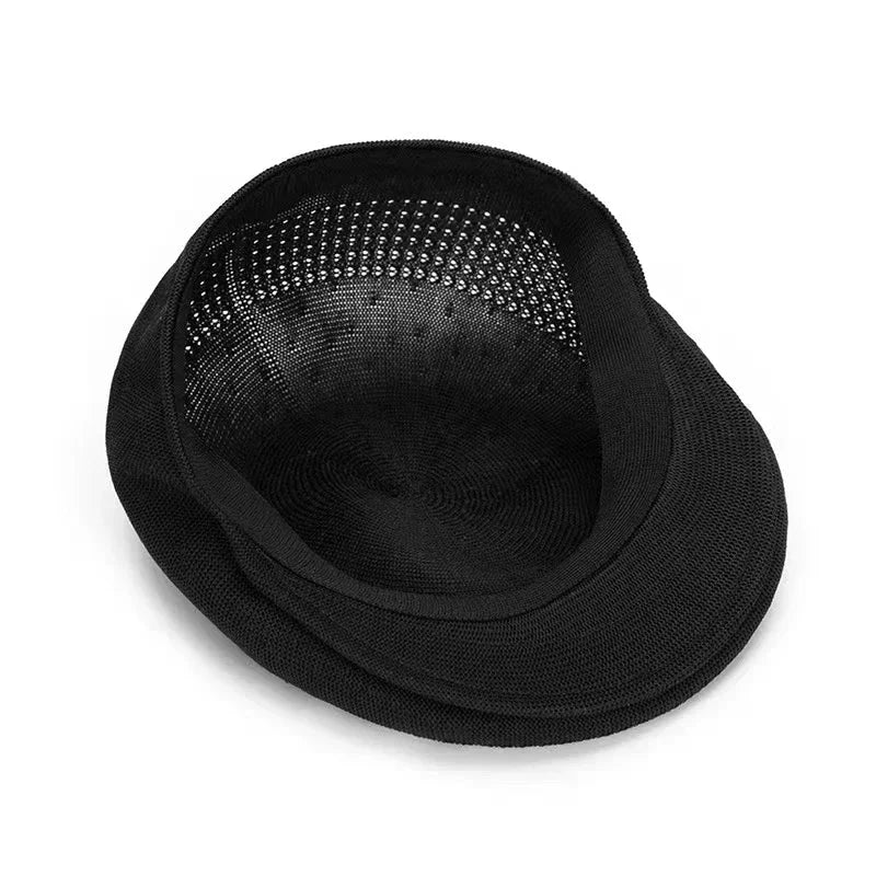 Béret en laine tricoté à motif étoiles - LSDLBoutique