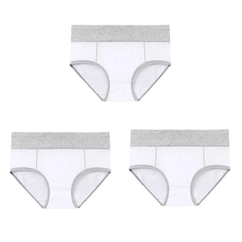 Culotte taille haute coton lot de 3 – Chen Asta
