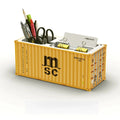 Porte-stylos design conteneur maritime – Rangement de bureau industriel – A13 | Les Secrets de Léa