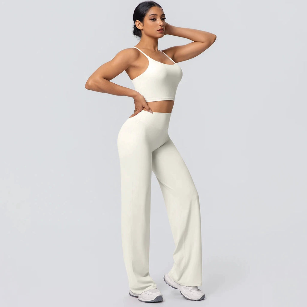 Ensemble Sport Femme – Dos Nu et Pantalon Taille Haute - LSDLBoutique