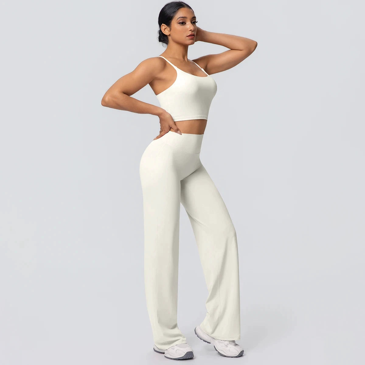 Ensemble Sport Femme – Dos Nu et Pantalon Taille Haute - LSDLBoutique
