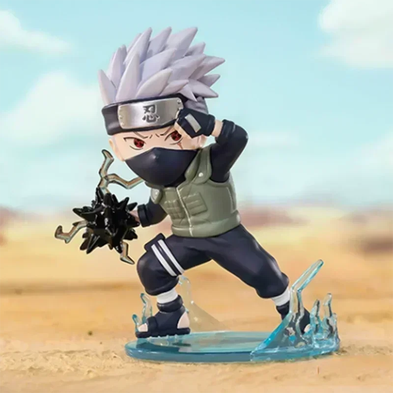 POP MART Naruto Sasuke Ninja World War Series Blind Box Toys Cute Surprise Guess Bag Doll Anime Figure Ornament Model…