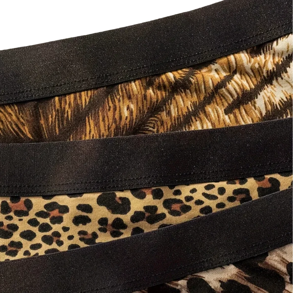 Les Secrets de Léa – Culotte string imprimé animal doublure coton – Félindra - LSDLBoutique