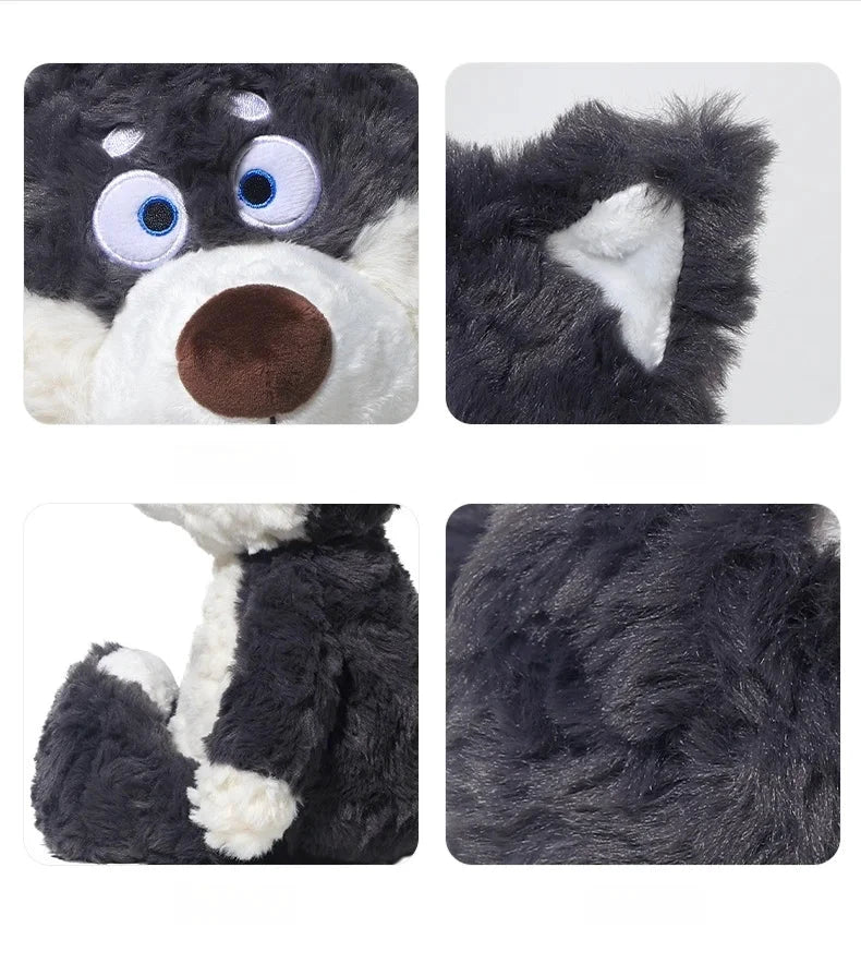 Peluche Loup Gris 40 Cm - LSDLBoutique