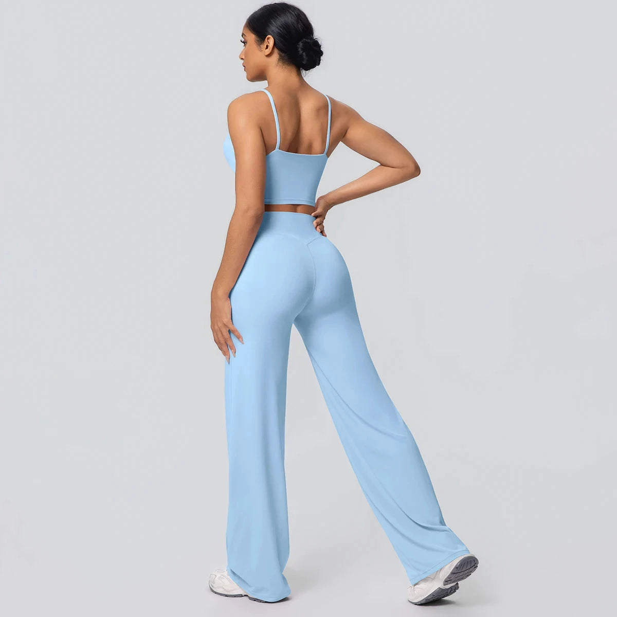 Ensemble Sport Femme – Dos Nu et Pantalon Taille Haute - LSDLBoutique