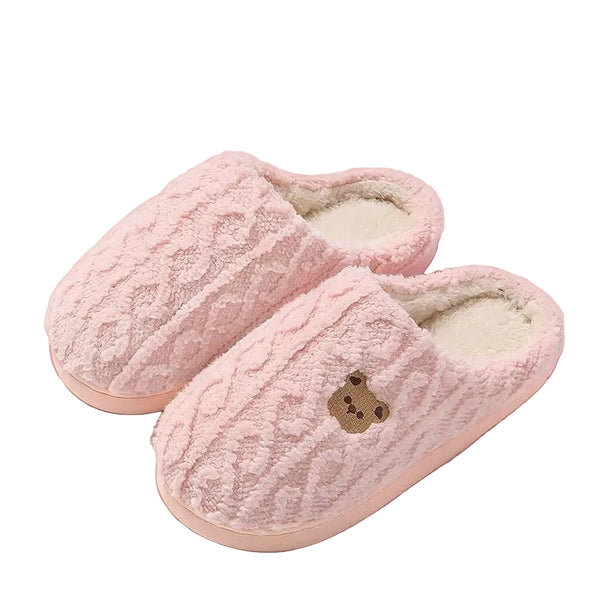 Pantoufles Peluche Ours - LSDLBoutique