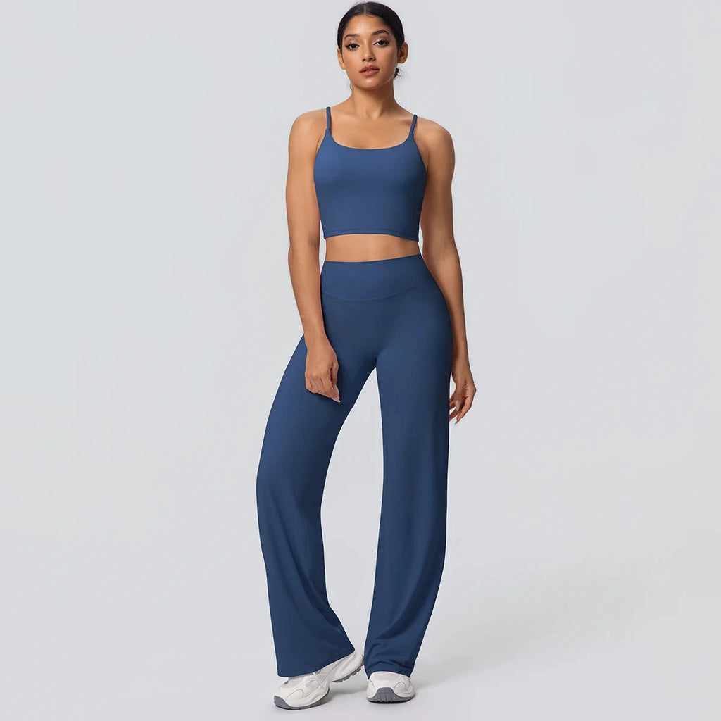Ensemble Sport Femme – Dos Nu et Pantalon Taille Haute - LSDLBoutique