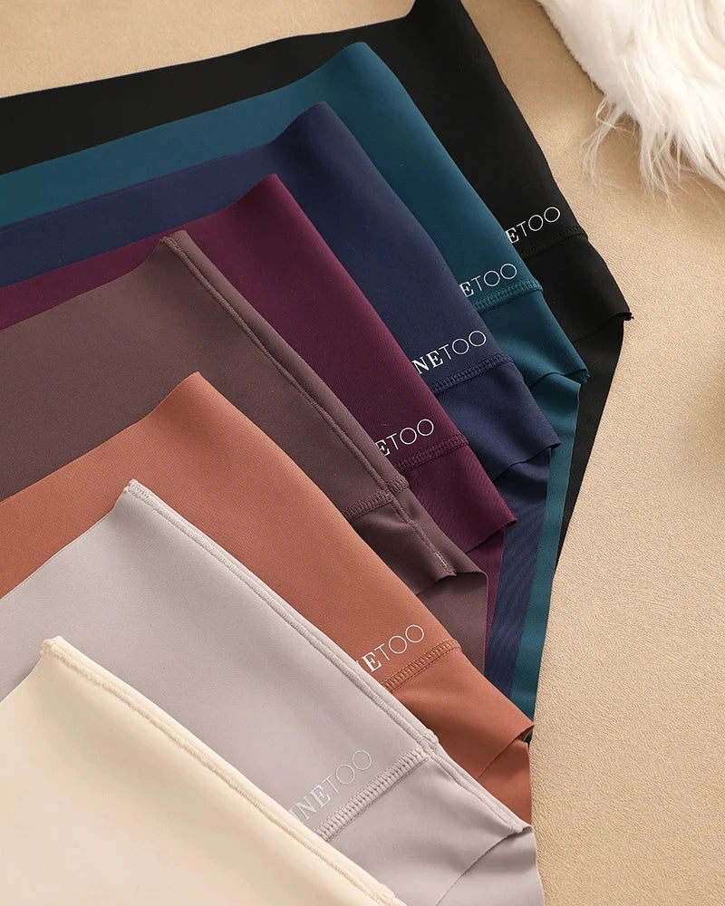 Les Secrets de Léa – Lot de 8 culottes sans couture taille haute – Neela - LSDLBoutique